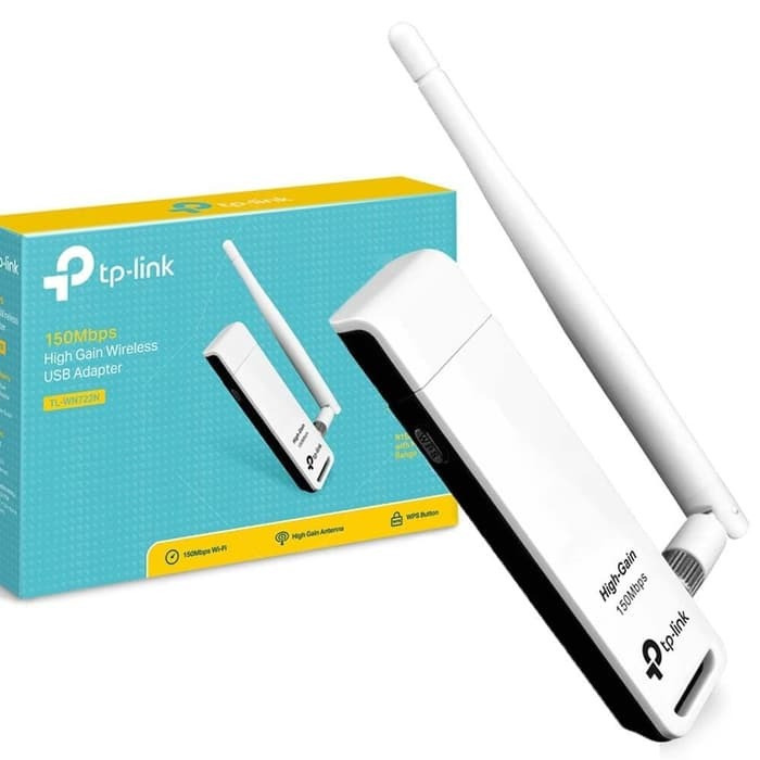 TPLINK TL-WN722N WIRELESS USB ADAPTER / TP-LINK USB WIFI / USB WIRELESS ADAPTER RECEIVER