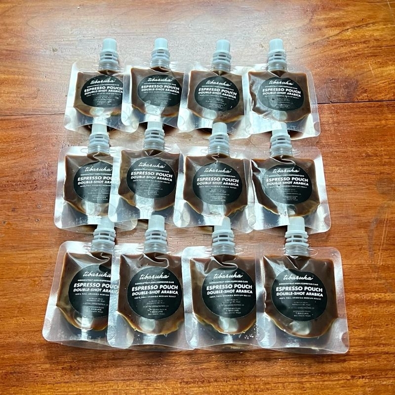 

Bundling 12 Tibasuka Espresso Pouch+Thermal Bag