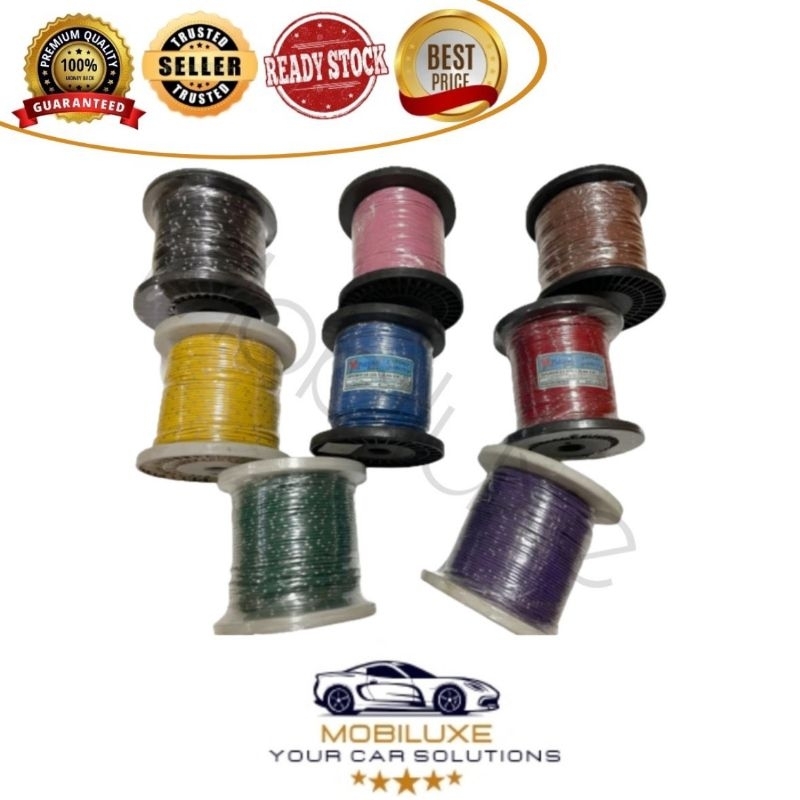 Kabel Body Mobil/Kabel Bodi Mobil/Kabel Bintik Jepang Ukuran 0.5mm/Kabel Sikring/Cable