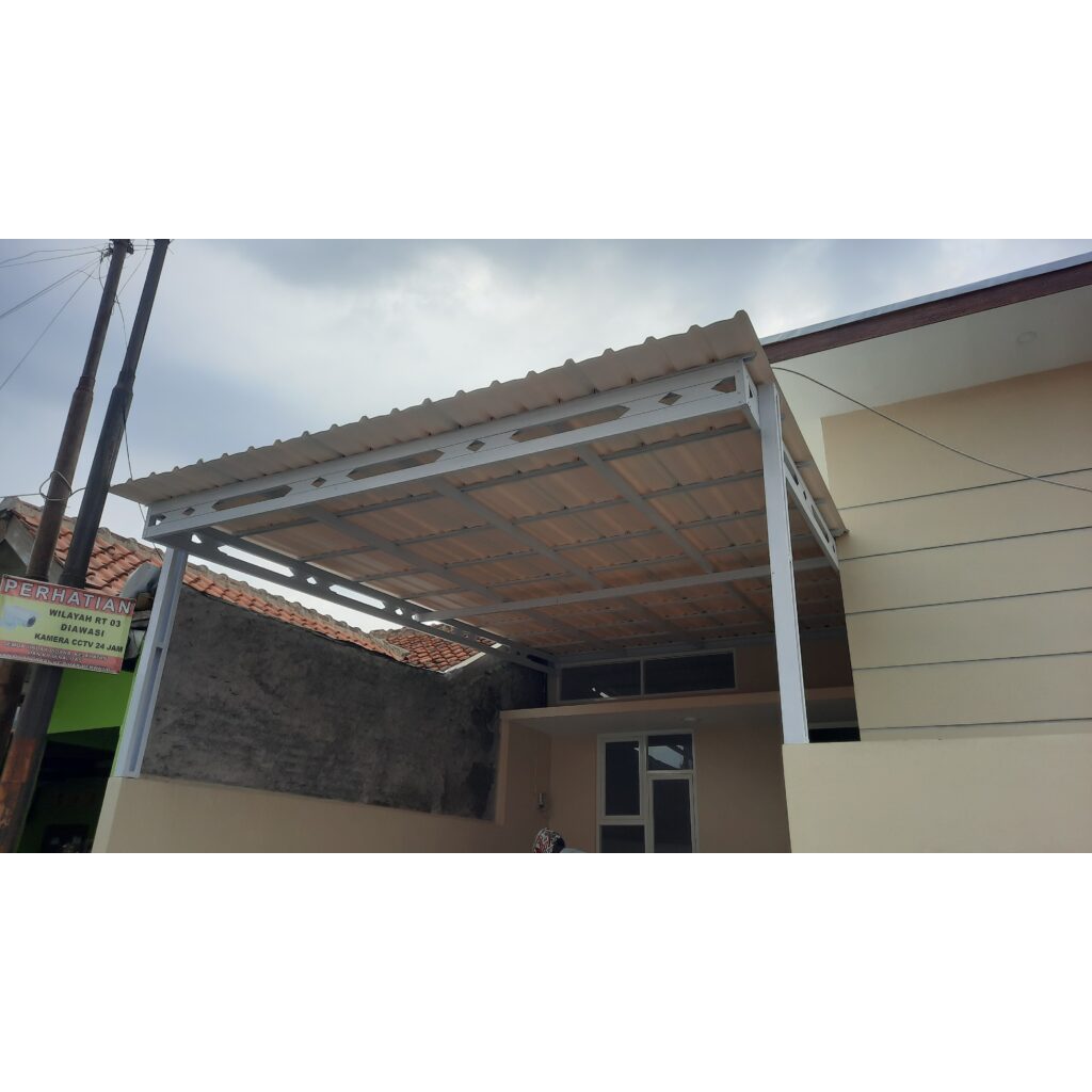 Kanopi atap spandex pasir baja ringan jabodetabek