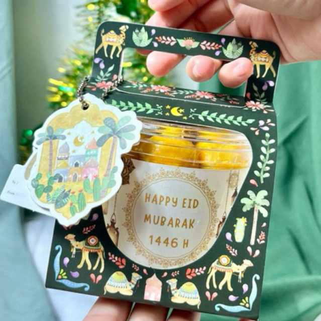 

HAMPERS 1 - SPECIAL GIFT KUE LEBARAN + BOX JAR FREE HANGTAG