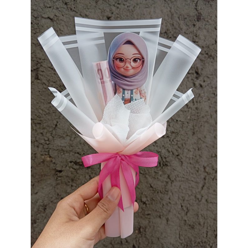 

buket mini angpao lebaran/angpao lebaran/buket mini/buket idul fitri