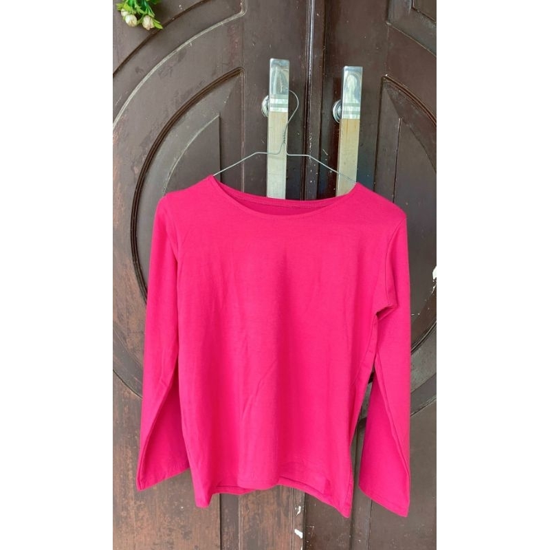 [PRELOVED] KAOS PINK (DALEMAN)