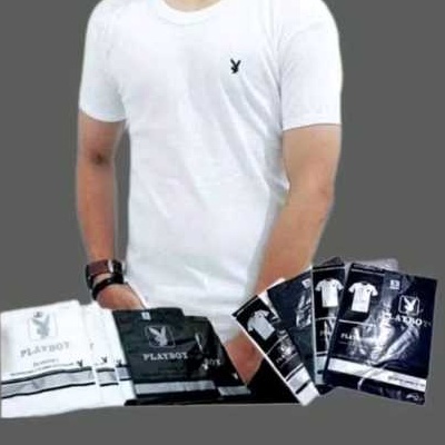 KODE B95C kaos playboy kaos dalam pria kaos dalam kaos oblong pria baju dalam pria Kaos Oblong Playb