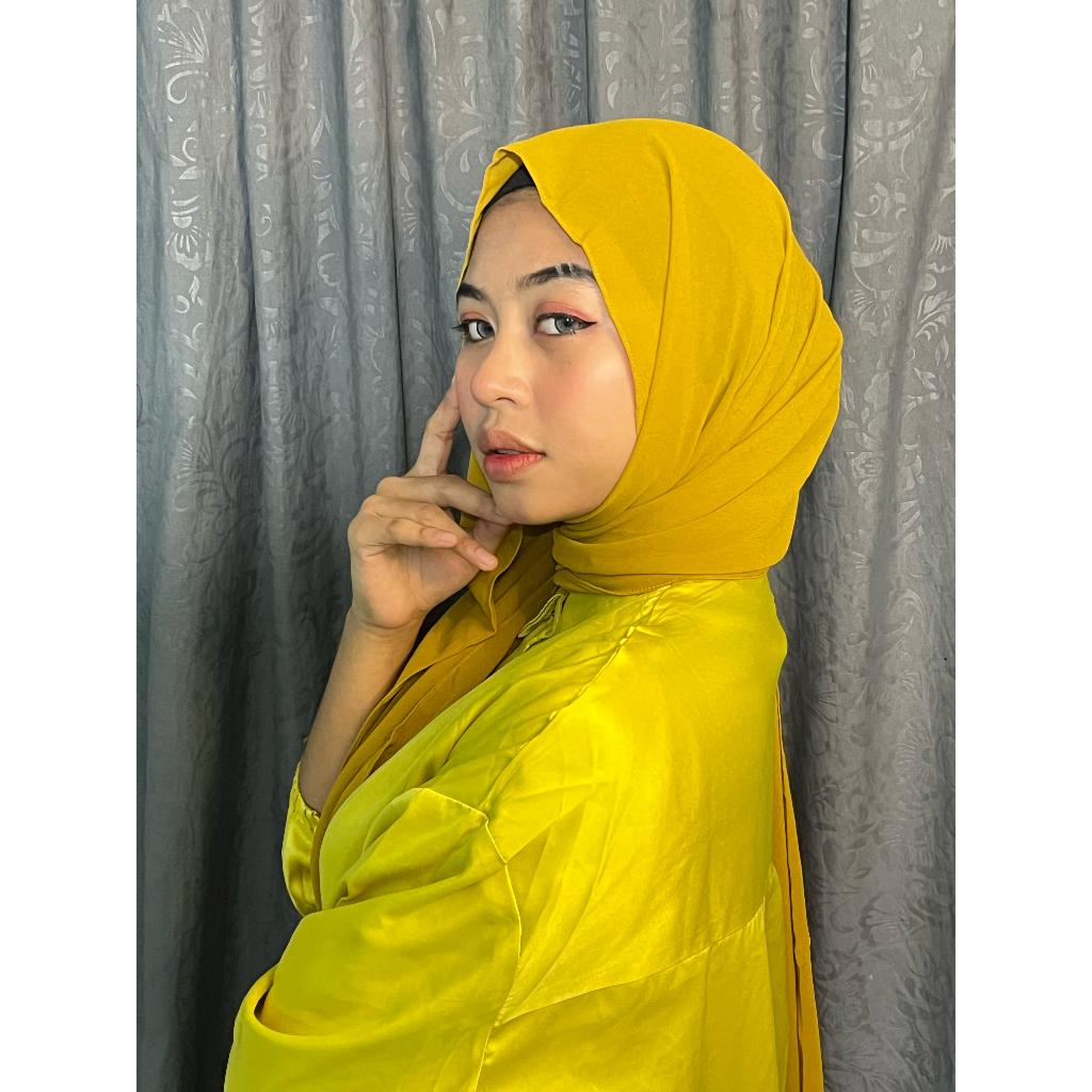 Hijab pashmina ceruti baby doll fashion muslim jilbab pashmina ceruti