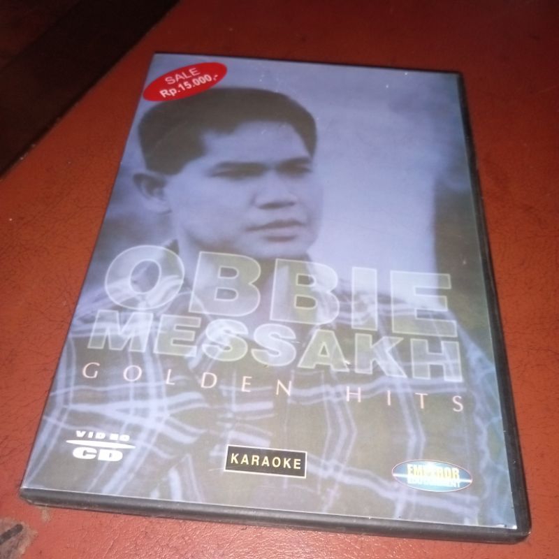 VCD Musik Karaoke Golden Hits OBBIE MESSAKH