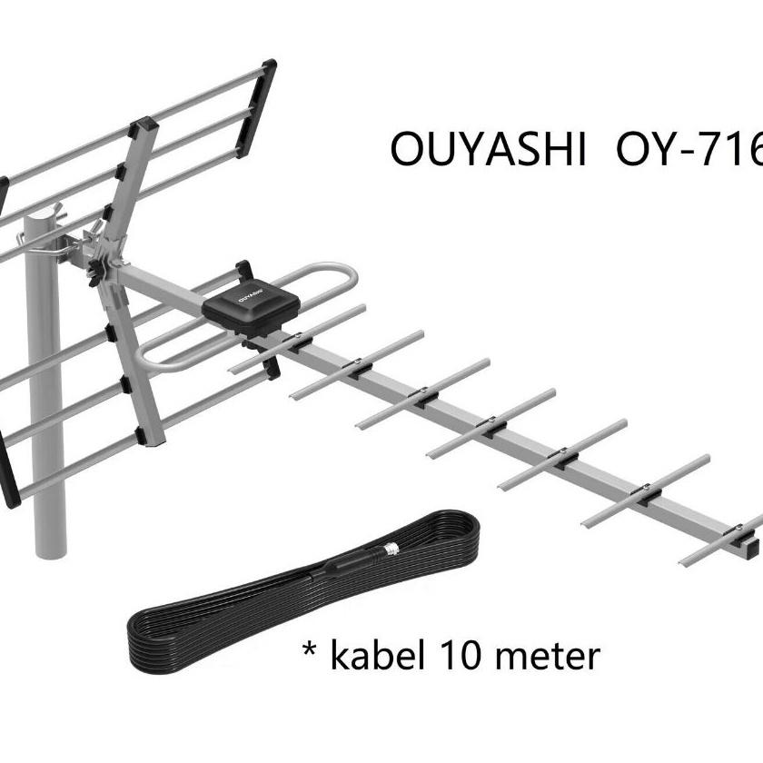 Potongan Ouyashi Antena TV Dital OY716 Outdoor