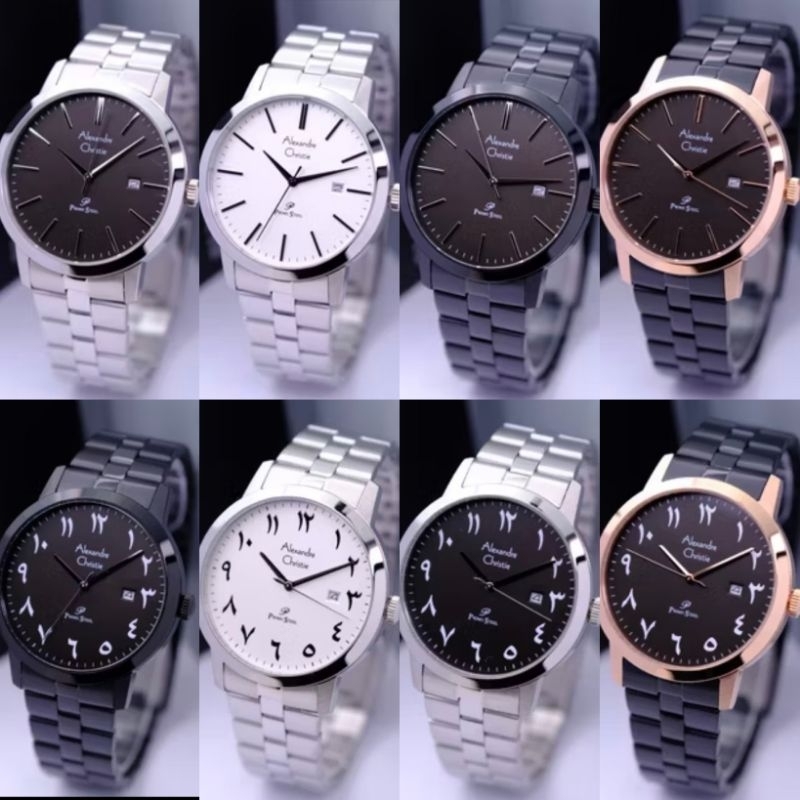 AC 1007 ALEXANDRE CHRISTIE PRIA 1007 JAM TANGAN PRIA ORIGINAL