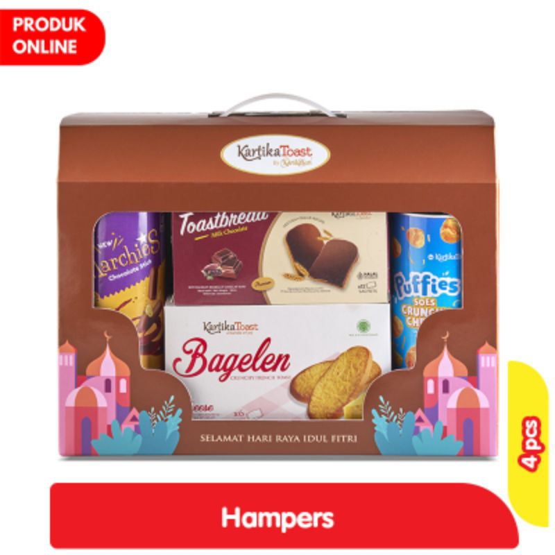 

Kartika Toast Hampers Kue Kering isi 4 pcs