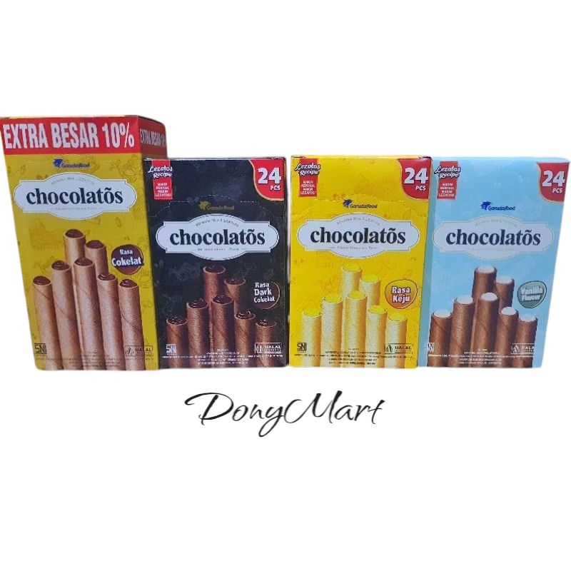

Chocolatos Box Isi 24 Pcs Grande Ecer 1000 an All Varian