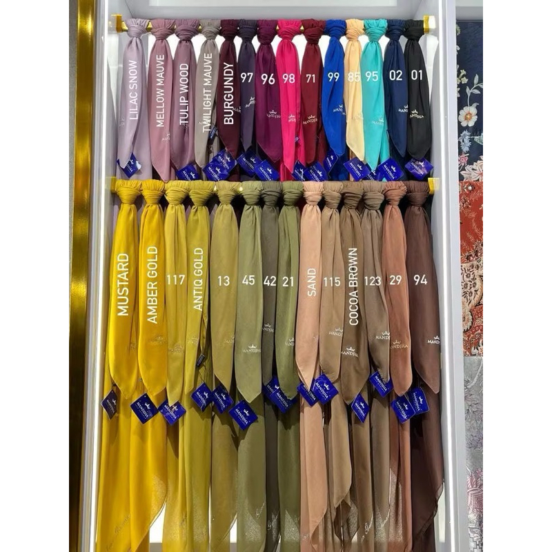 KERUDUNG MANDJHA IVAN GUNAWAN POLOS/MANJHA HIJAB BY IVAN GUNAWAN