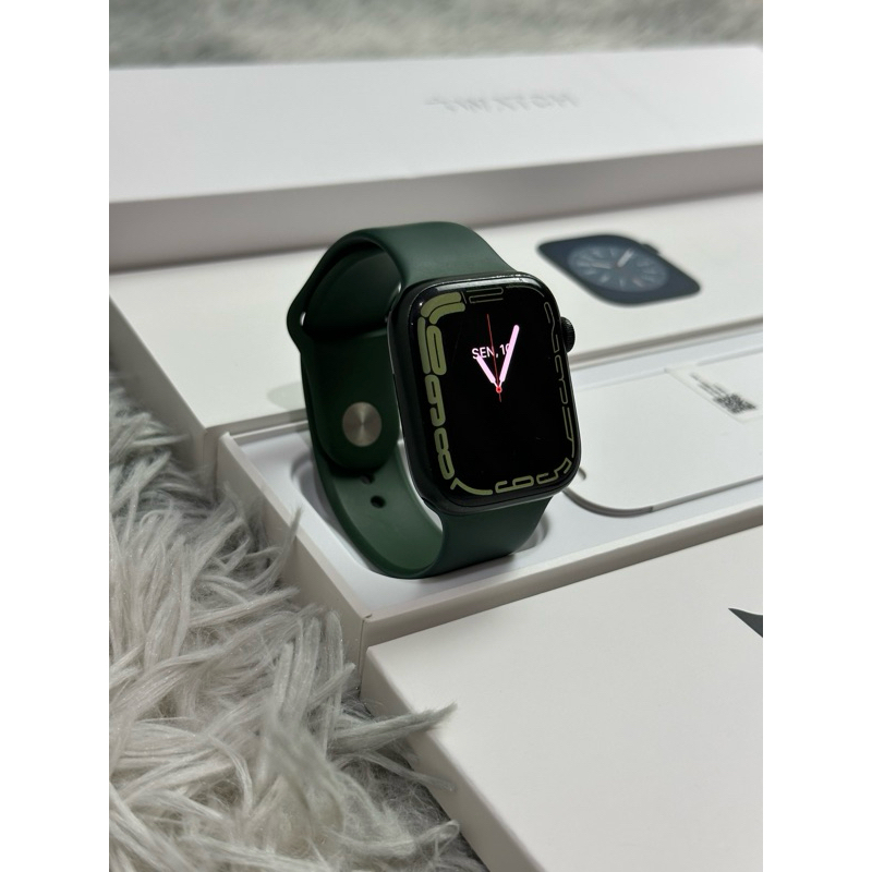 Apple watch iwatch series 7 41/45mm Green Red Midnight Starlight Blue