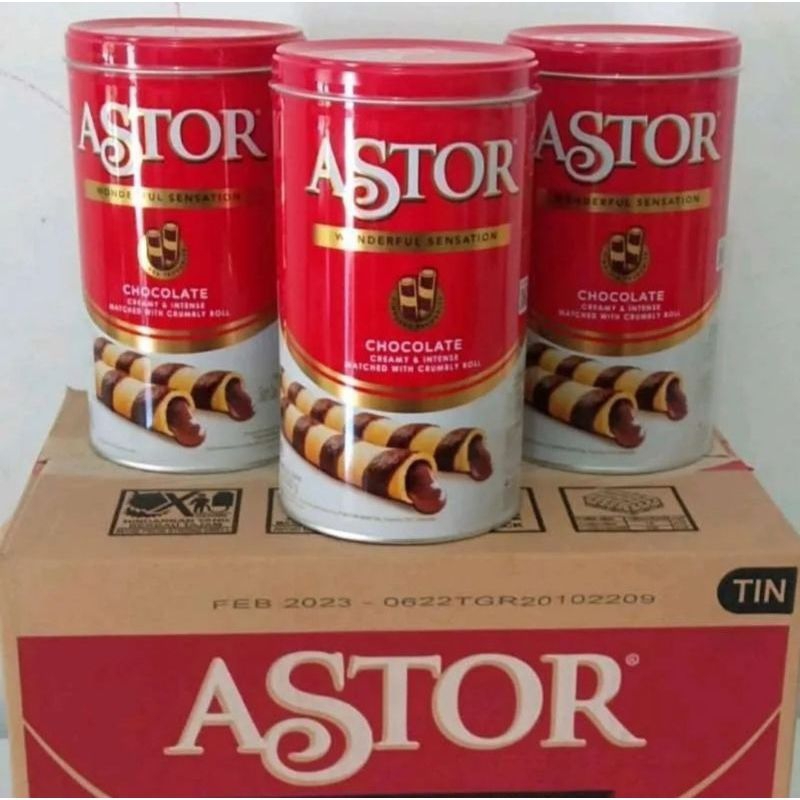 

Astor Wafer Stik Chocolate 330gr - DUS ISI 6PCS