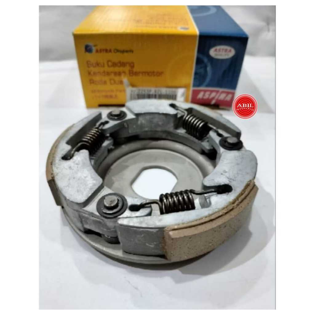 kampas ganda dan plat beat fi, scoopy fi original aspira/kampas ganda ASPIRA