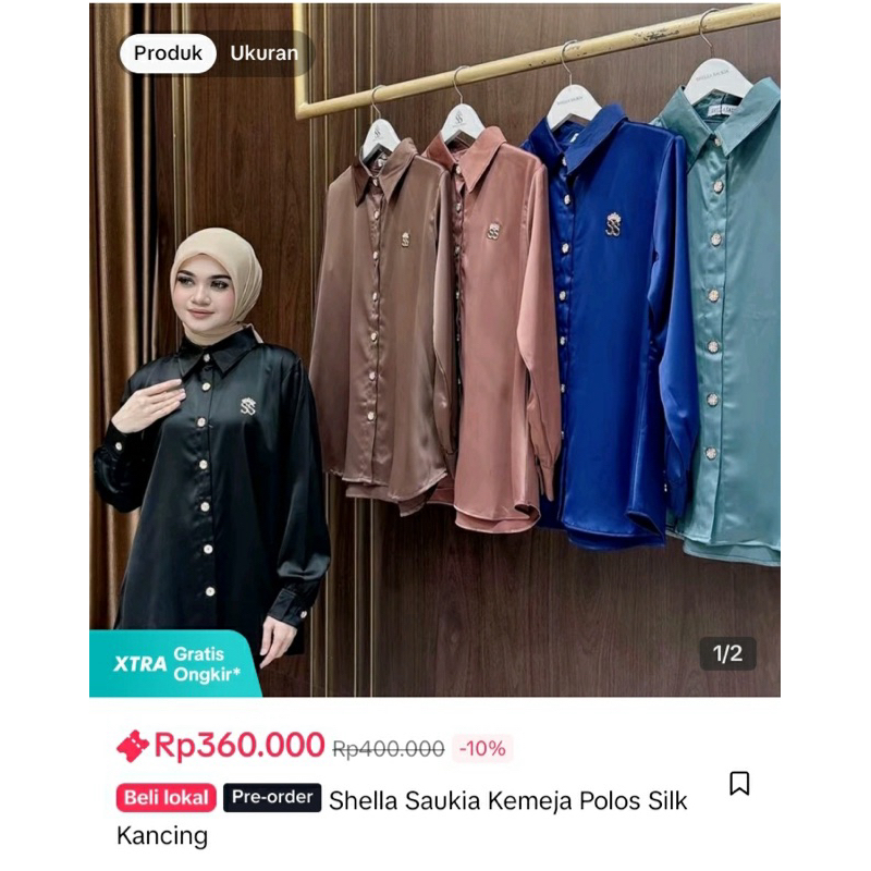 kemeja sheila saukia