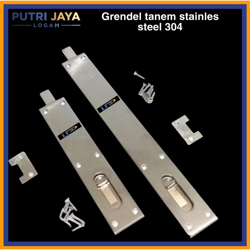 Grendel TANEM Slot / Flush Bolt Plate / Grendel Slot Tanam