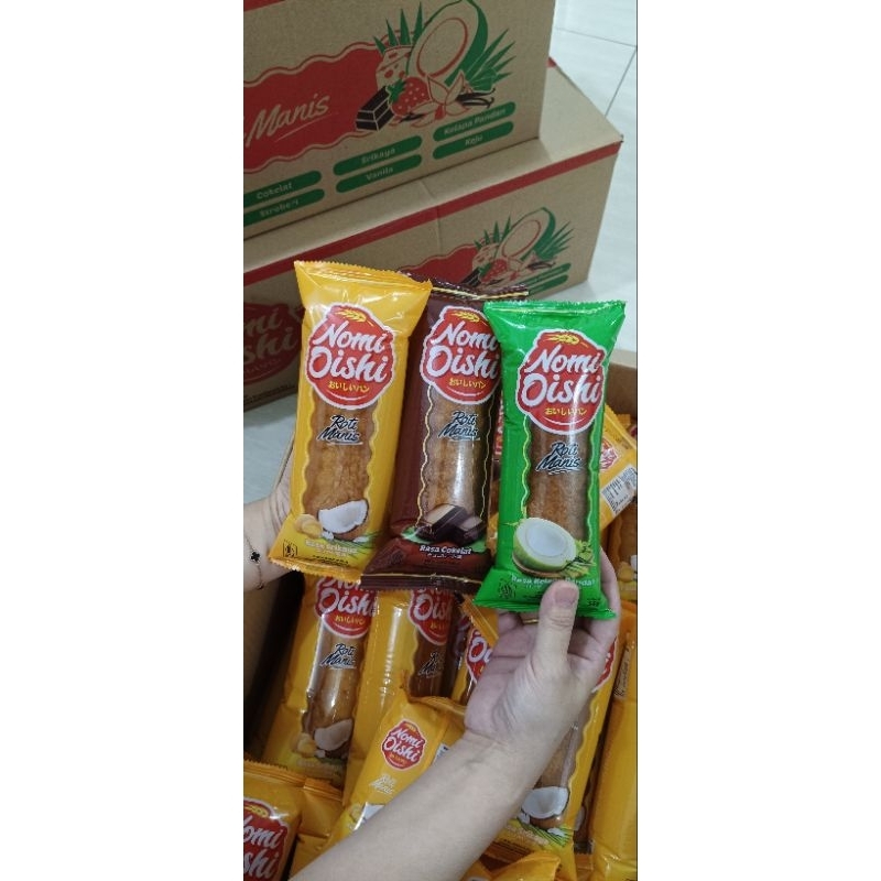 

ROTI MANIS NOMI OISHI ISI 30pcs