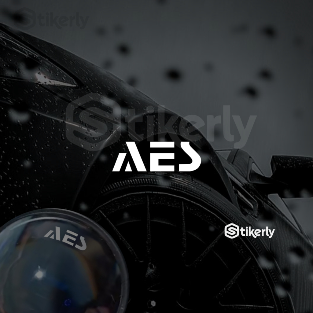 Stiker biled AES Mini Cutting Sticker