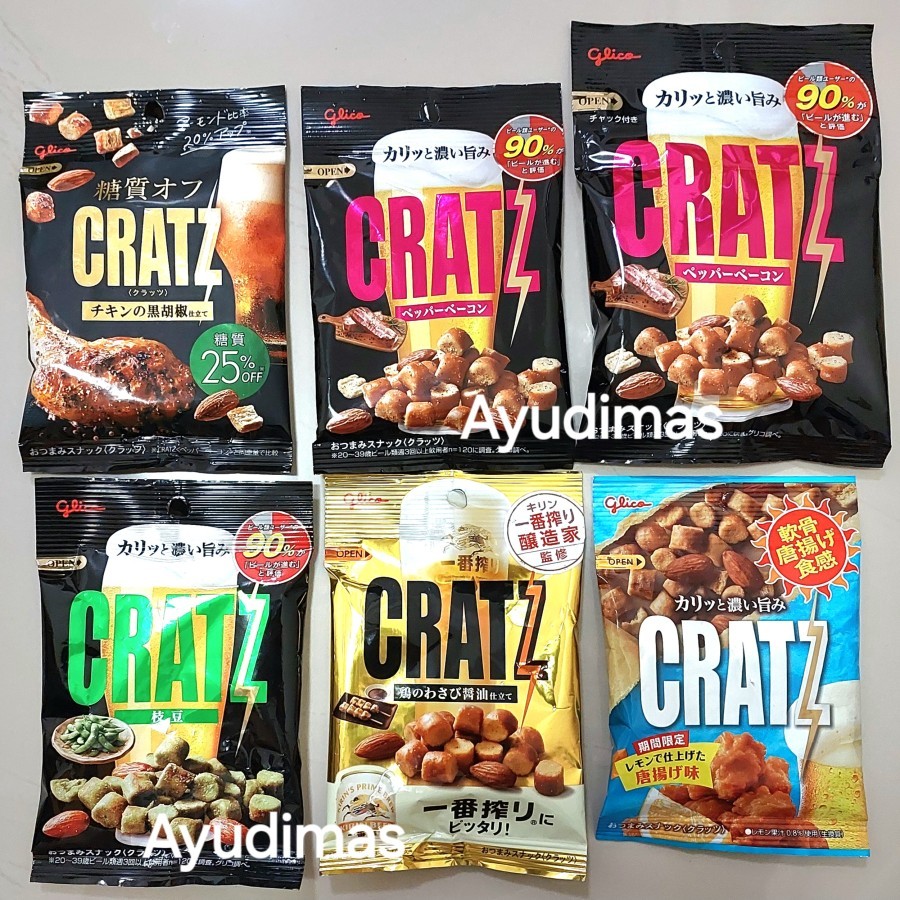 Cratz Smoked Beef snack - pretzel jepang