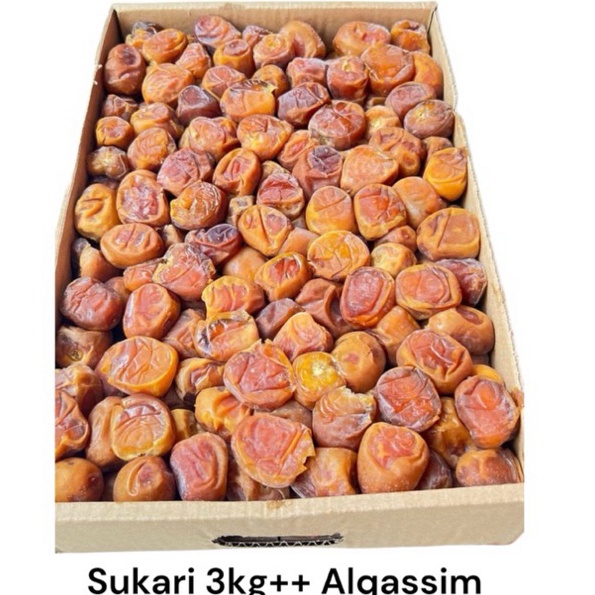 

Grosir NEW Kurma Sukari Basah 1dus3kg AlQassim Kurma Sukary Raja Lembut Fresh