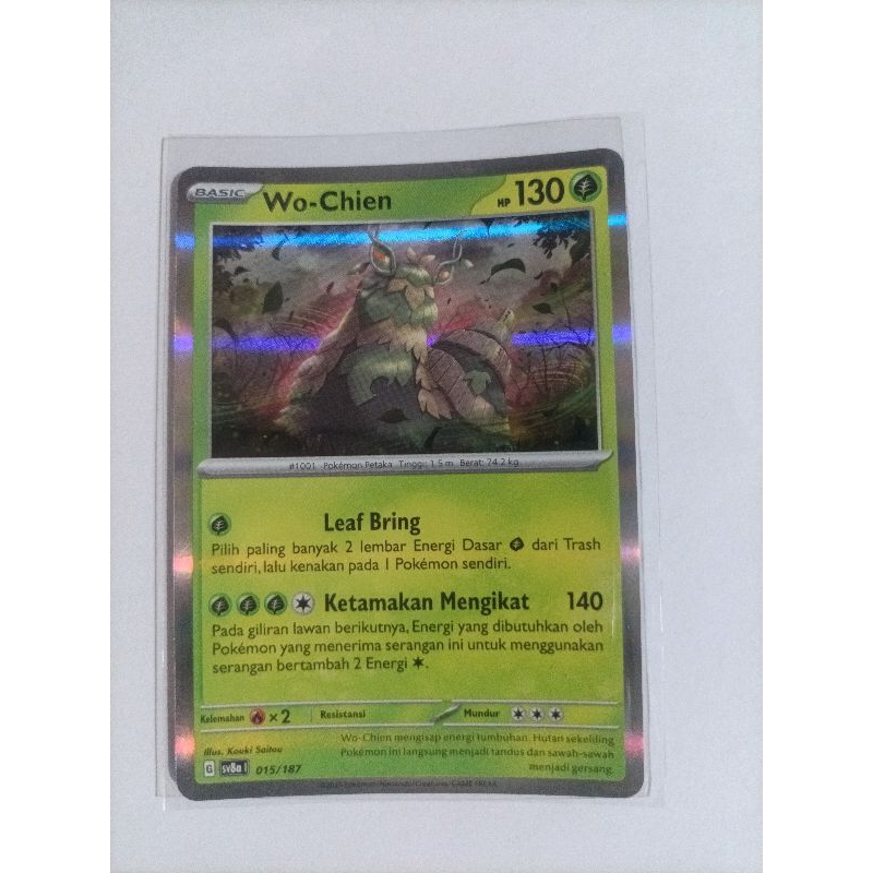 Wo-Chien 015/187 - Foil - Pokemon TCG Indonesia