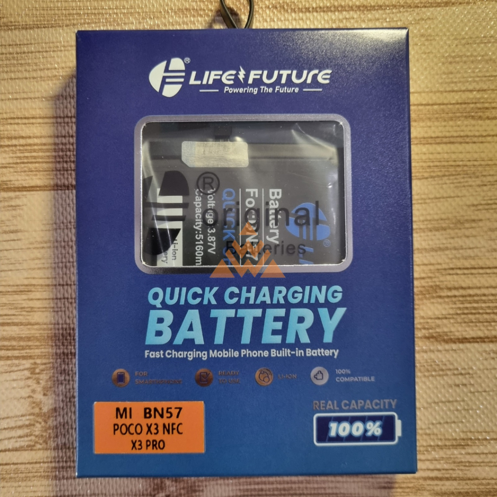 Baterai LF/Life Future ~ BN57/BN 57 Xiaomi Poco X3/X3 Pro