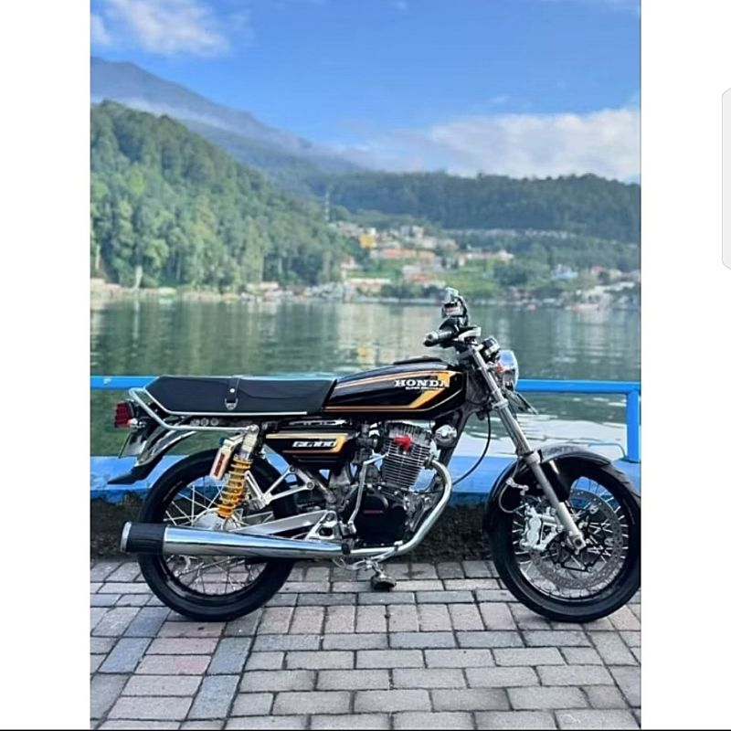 Striping GL 125 GL100 Sticker Lis Decal Standard Original GL Cepek GL 125