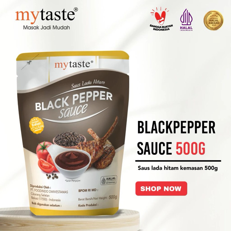 

MYTASTE SAUS 500 GRAM MY TASTE FOR DRESSING DAN MARINDE