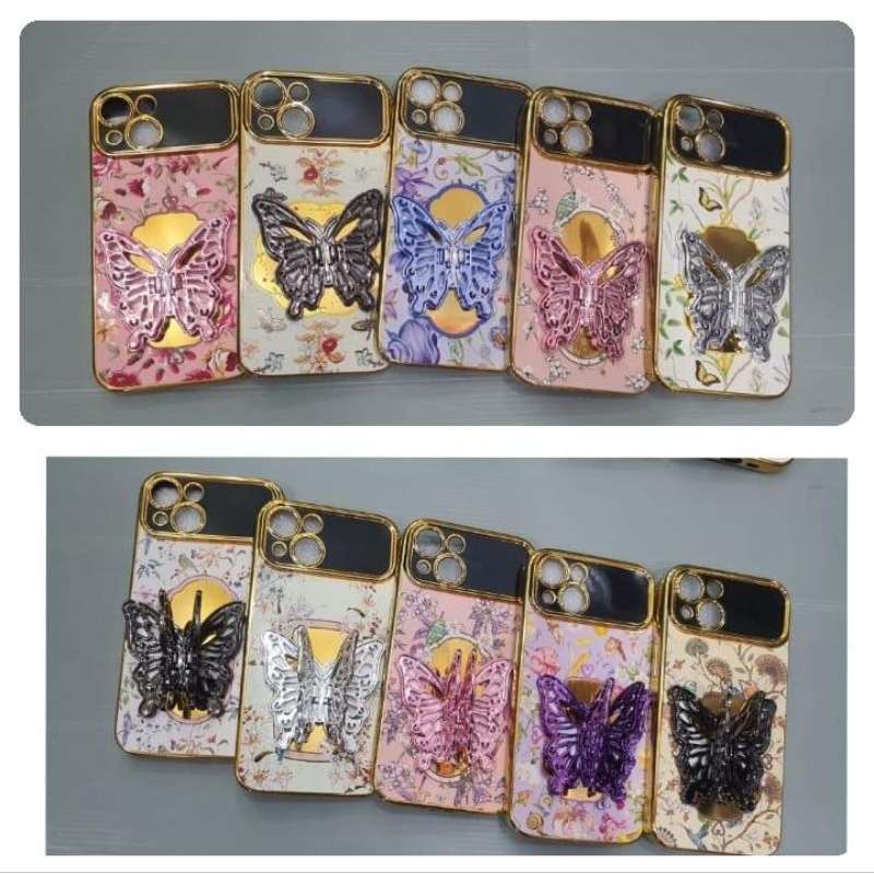 Softcase CK kupu kupu Mewah Terbaru Oppo reno 5 5f reno 7z reno 8z reno 10 reno  11 5g Reno 11f