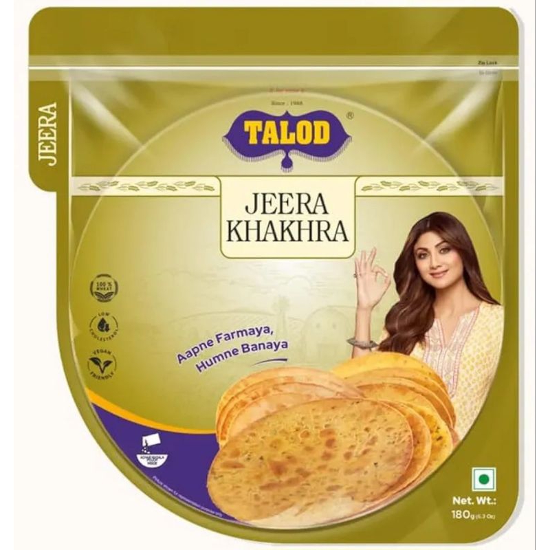 

Talod Jeera Khakhra 200gr
