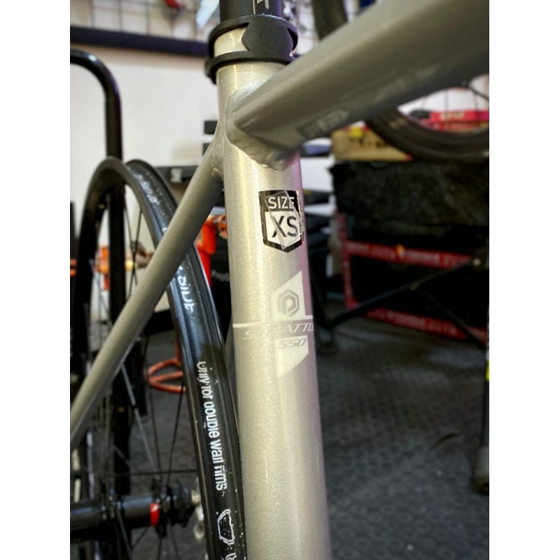 Strattos S5Disc XS-frame 
-fork
-headset
-as TA
-seatclamp
-BB BSA