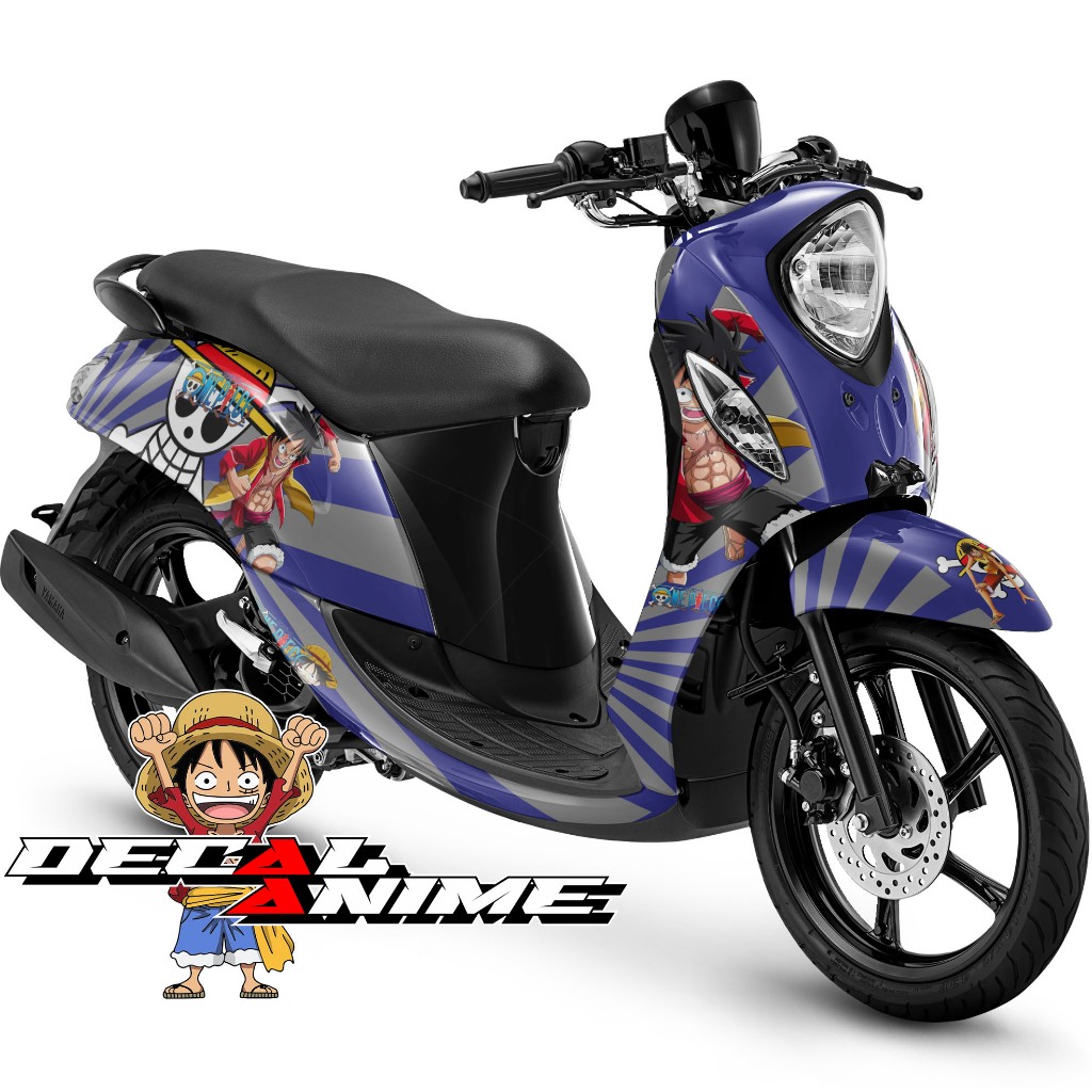 Stiker Decal Fino Full Body Sticker Variasi Skotlet fino FI 125 Premium Sporty One Piece Sinar