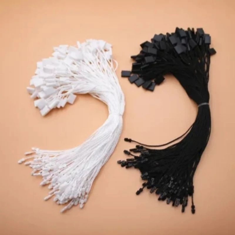 LOCK PIN NYLON BESAR IMP HITAM WY / HANG TAG TALI LABEL LOCK PIN - STRING PIN BENANG NILON LOCK PIN