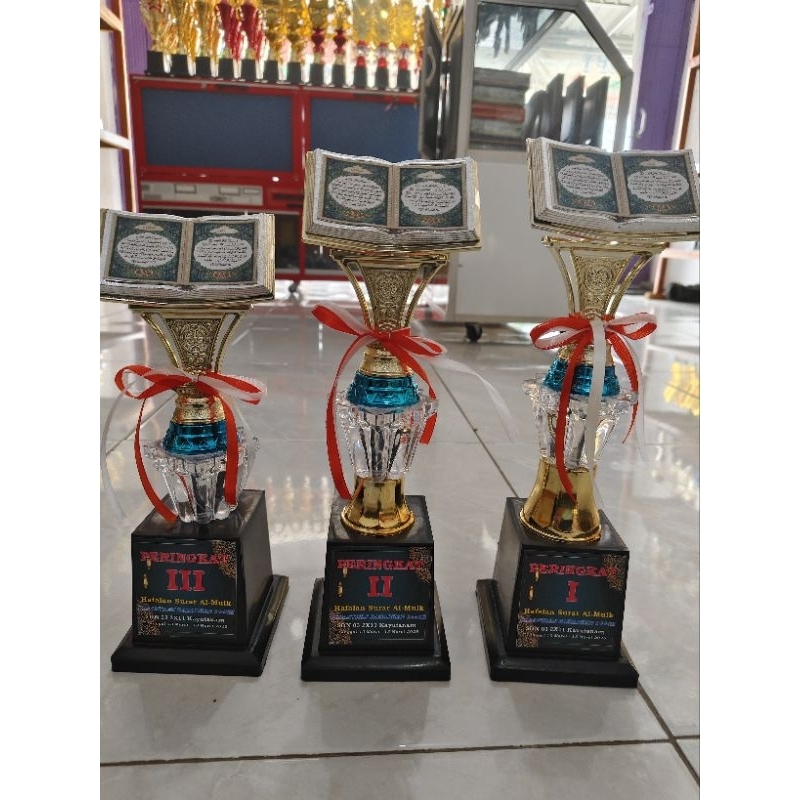 PIALA MTQ SATUAN ASBAK 01 UKURAN JUARA 1
