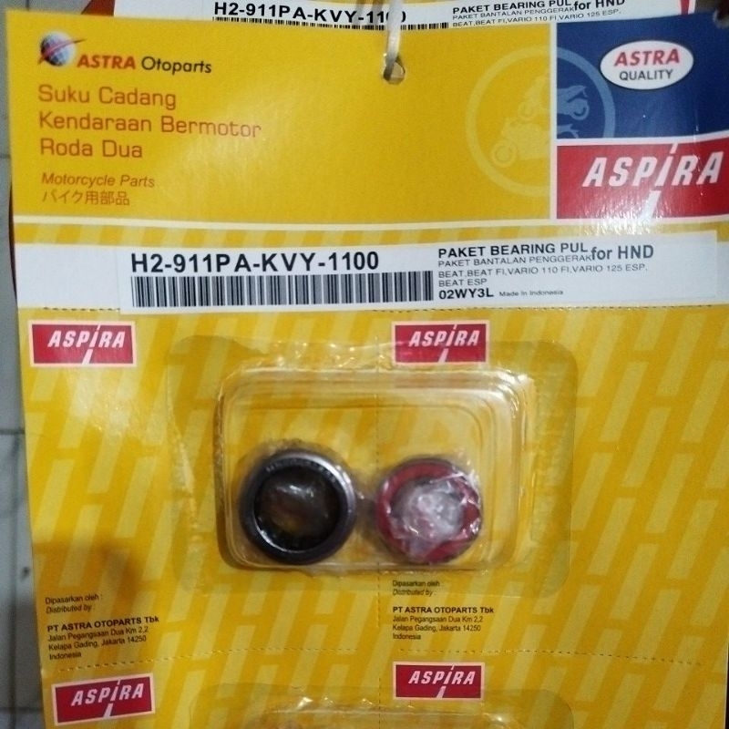 Aspira Klahar pully Beat, Beat FI, Vario 110, Vario 125 ESP, Beat ESP.