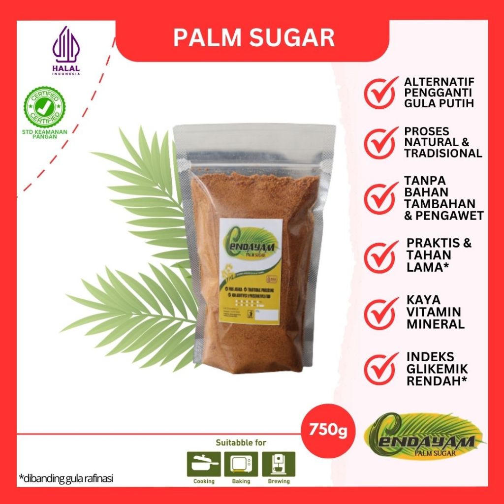 

GULA SEMUT AREN CENDAYAM 750GR