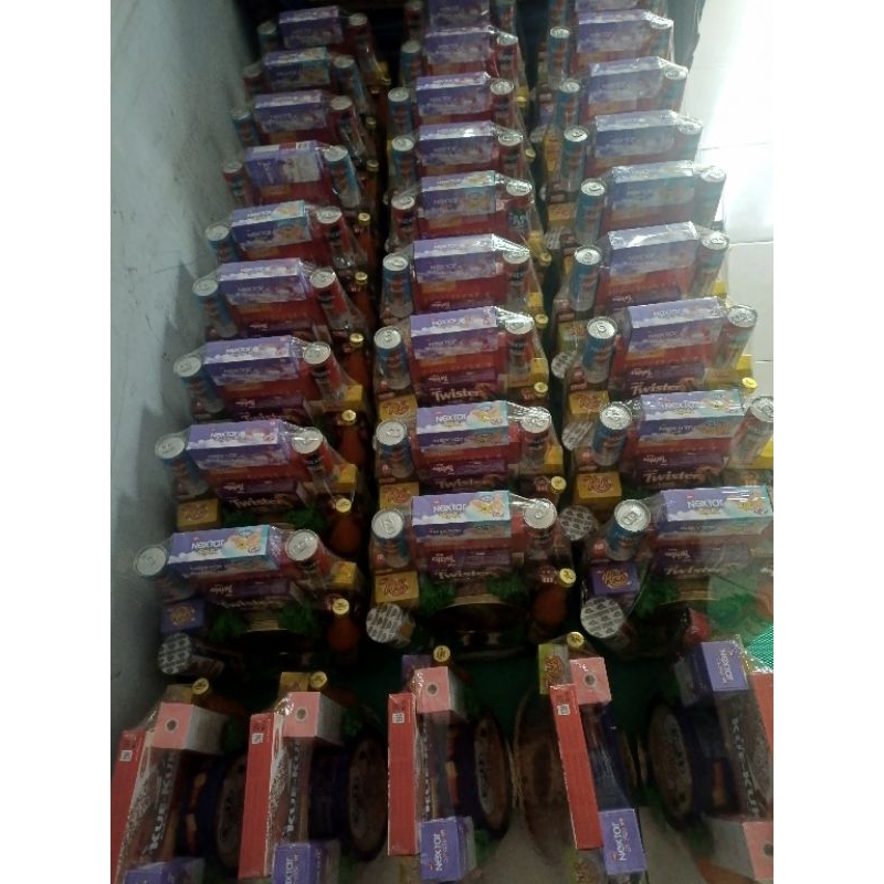 

Pesanan SYD 40 parcel reg dan 10 parcel ekonomis...