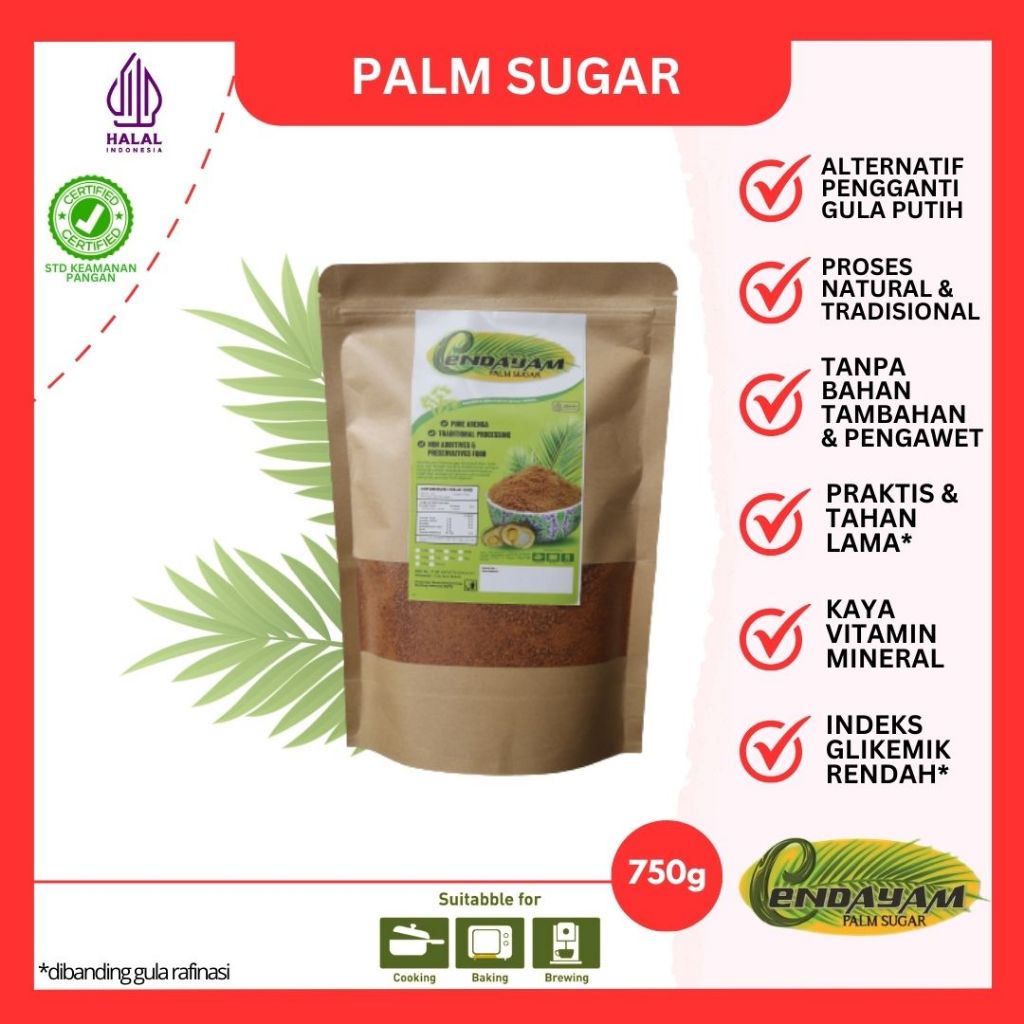 

GULA SEMUT AREN CENDAYAM 750GR