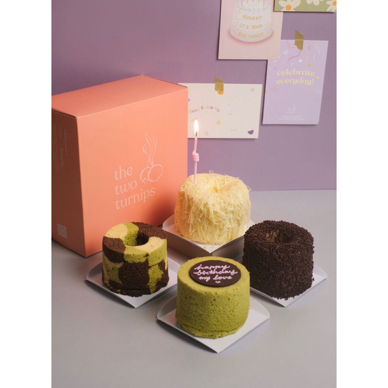 

Classic set chiffon cake