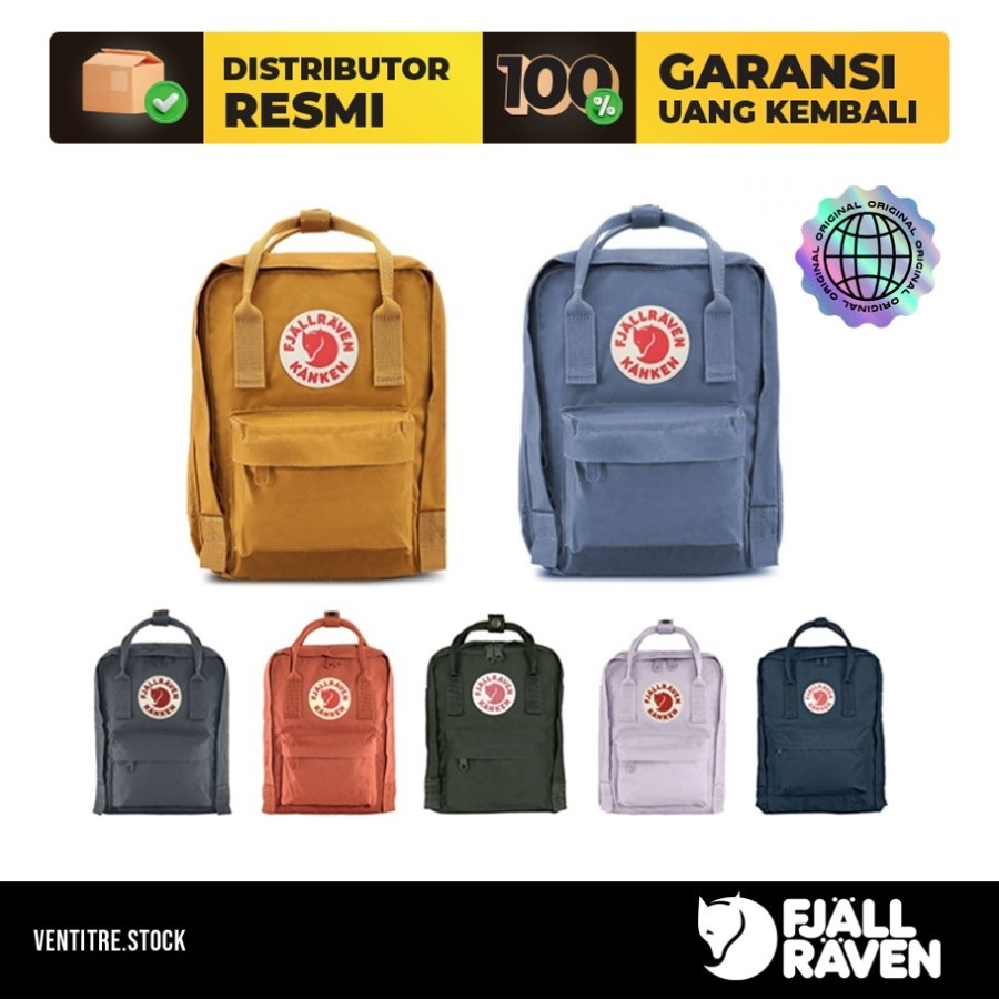 Fjallraven Kanken Mini Bag - Original Tas Ransel Backpack
