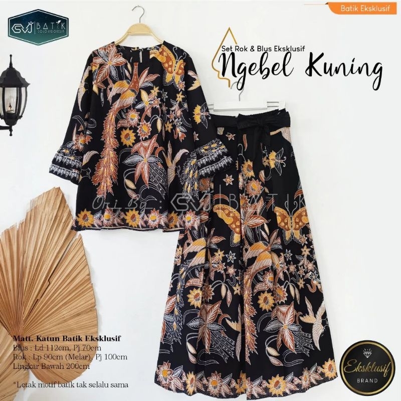 Setelan batik unggul jaya