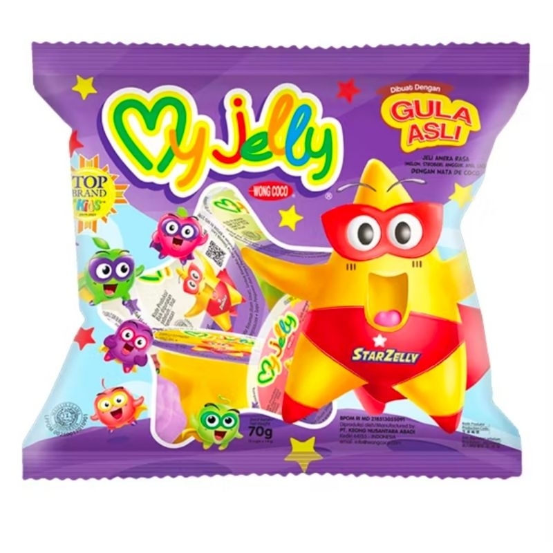 

My Jelly Gula Asli 70g @ 5 pcs Joybee