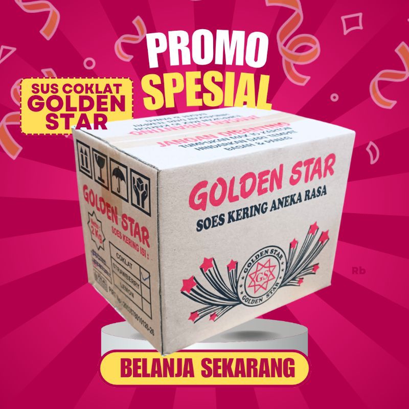 

Soes Coklat Sus Coklat Golden Star 2kg