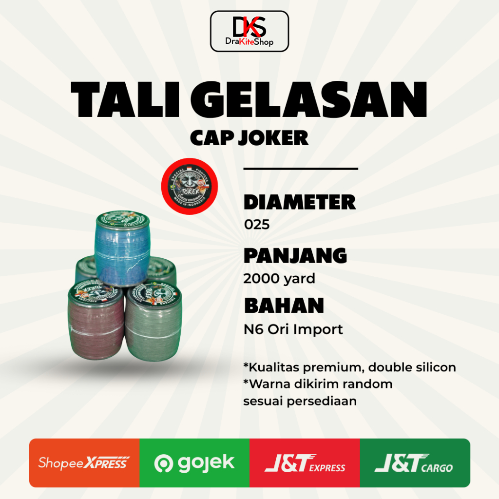 Tali Gelasan JOKER 025 2000 Yard