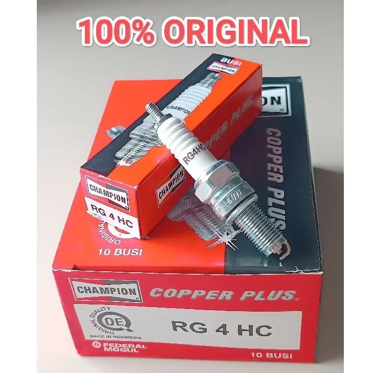 BUSI RG4HC 100% ORIGINAL CHAMPION  MOTOR  KHARISMA SUPRA X 125 BEAT FI VIXION BYSON DLL