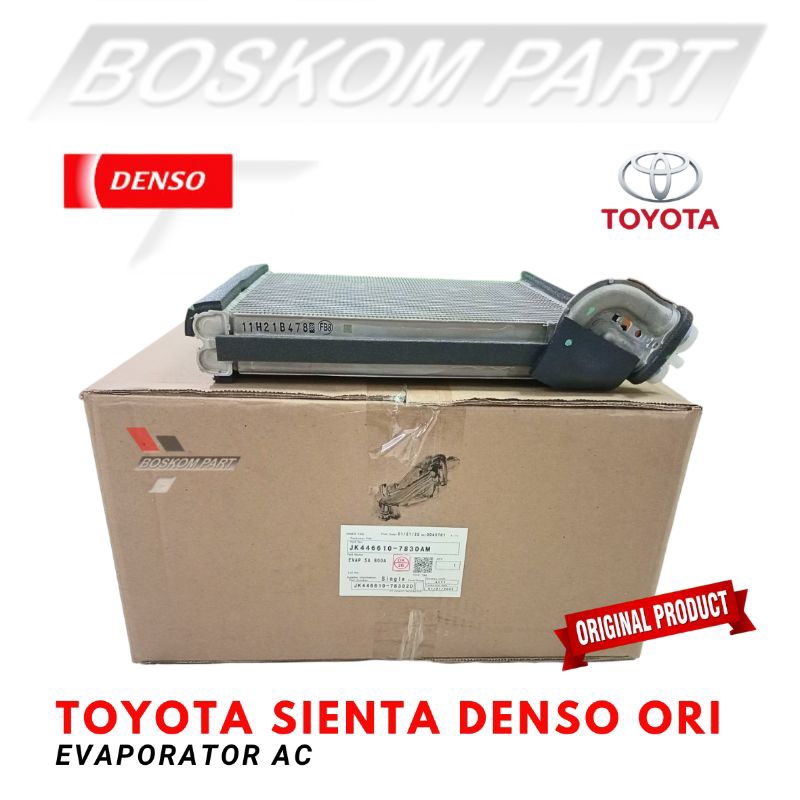 Evap AC Toyota Sienta evaporator AC Sienta Sinta Coil AC Sienta Denso Original