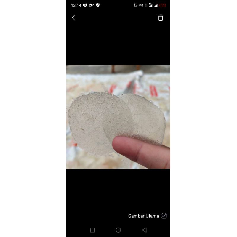 

Keripik kaca / Pikca / Kirca Mentah bulat tipis 1kg