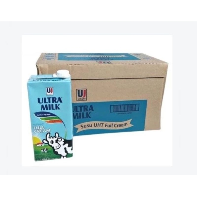 

RB Susu Ultra Full Cream 1 Liter Susu Ultra 1000 Ml 1 Dus Isi 12Pc