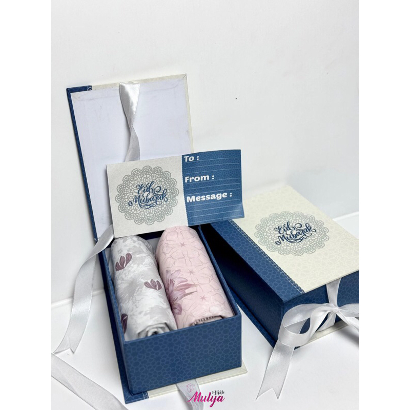 

Box Hampers Ekslusif - Hampers Idul Fitri - Isi 2 Hijab