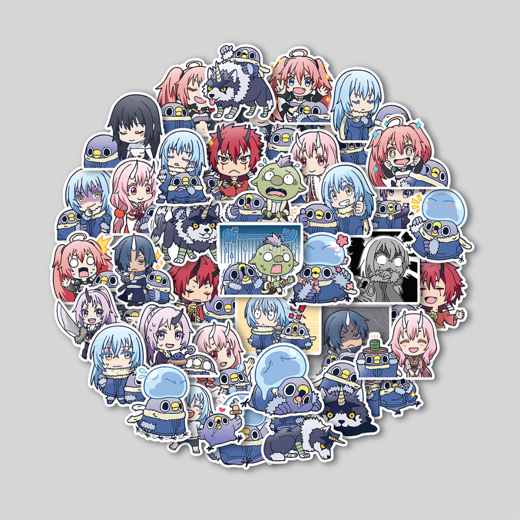 

STICKER PACK TENSURA X MENTORI | STICKER TUMBLR | STIKER LAPTOP KOPER HELM